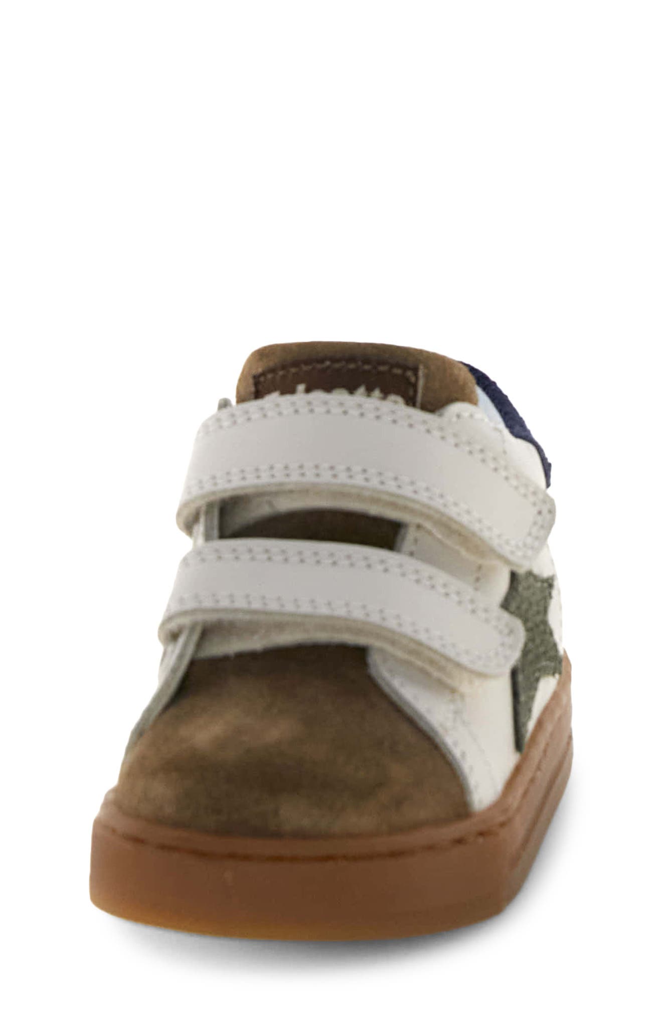 Kids' Falcotto Sasha Leather Sneaker, Alternate, color, WHITE SASHA