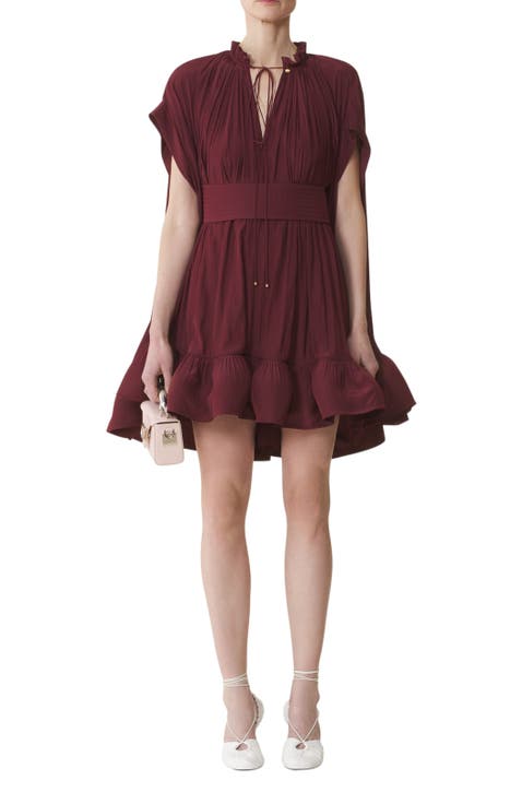 Short Charmeuse Dress