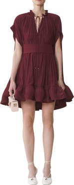 Lanvin Short Charmeuse Dress