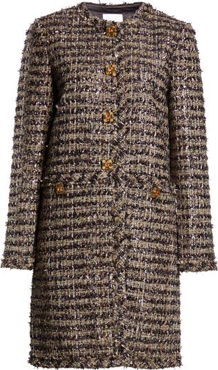 St. John Collection Metallic Eyelash Tweed Jacket | Nordstrom