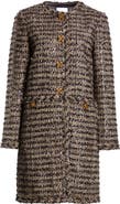 ST. JOHN Metallic Eyelash Tweed Jacket