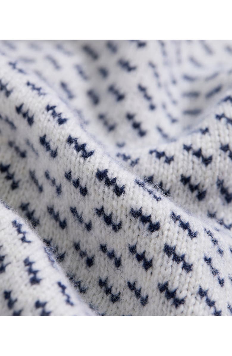 vineyard vines Marine Merino Wool Blend Sweater, Alternate, color, Marshmallow