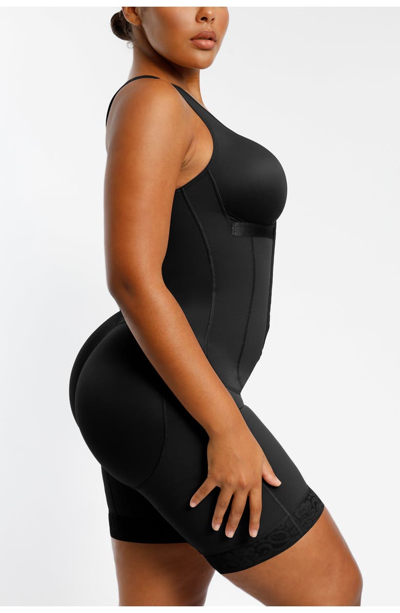 Shapellx AirSlim<sup
®</sup
Post-Surgical Full Coverage Bodysuit, Alternate, color, Black