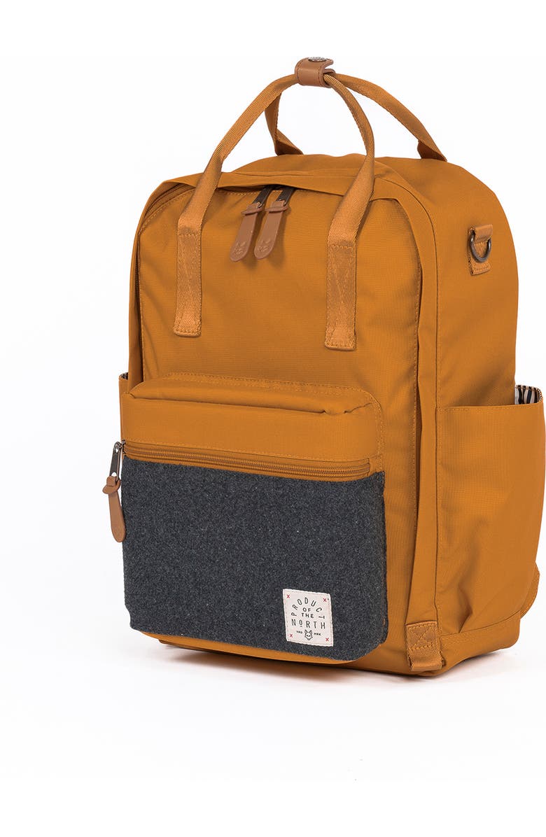 Product of the North Elkin Sustainable Diaper Backpack, Alternate, color, Buckthorn