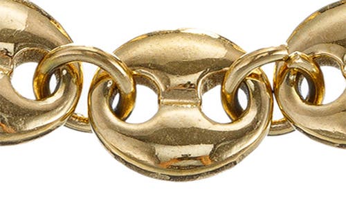 Eye Candy Los Angeles Adrian Mariner Chain Link Bracelet In Gold