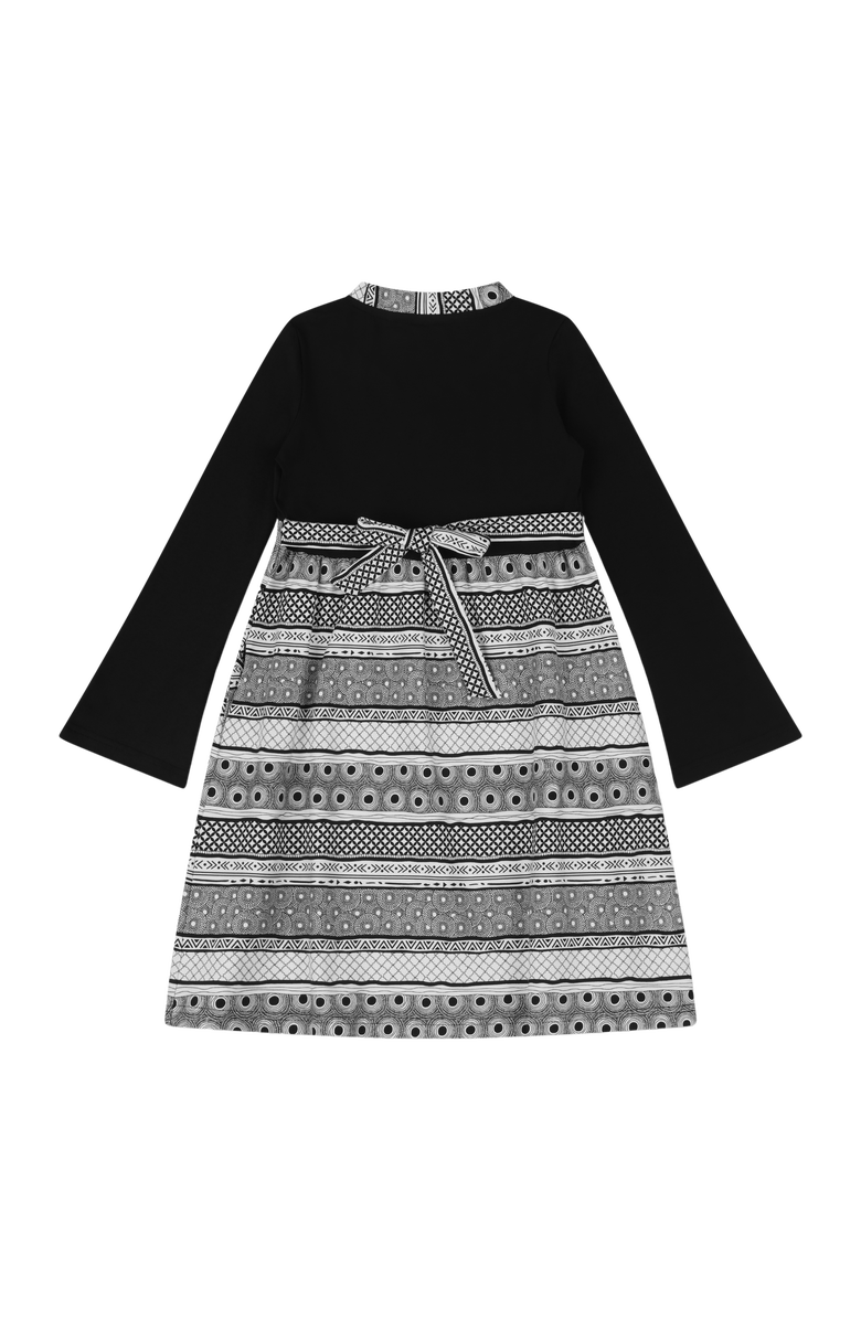 Mixed Up Clothing Henna Stripe Dress, Alternate, color, Henna Stripe