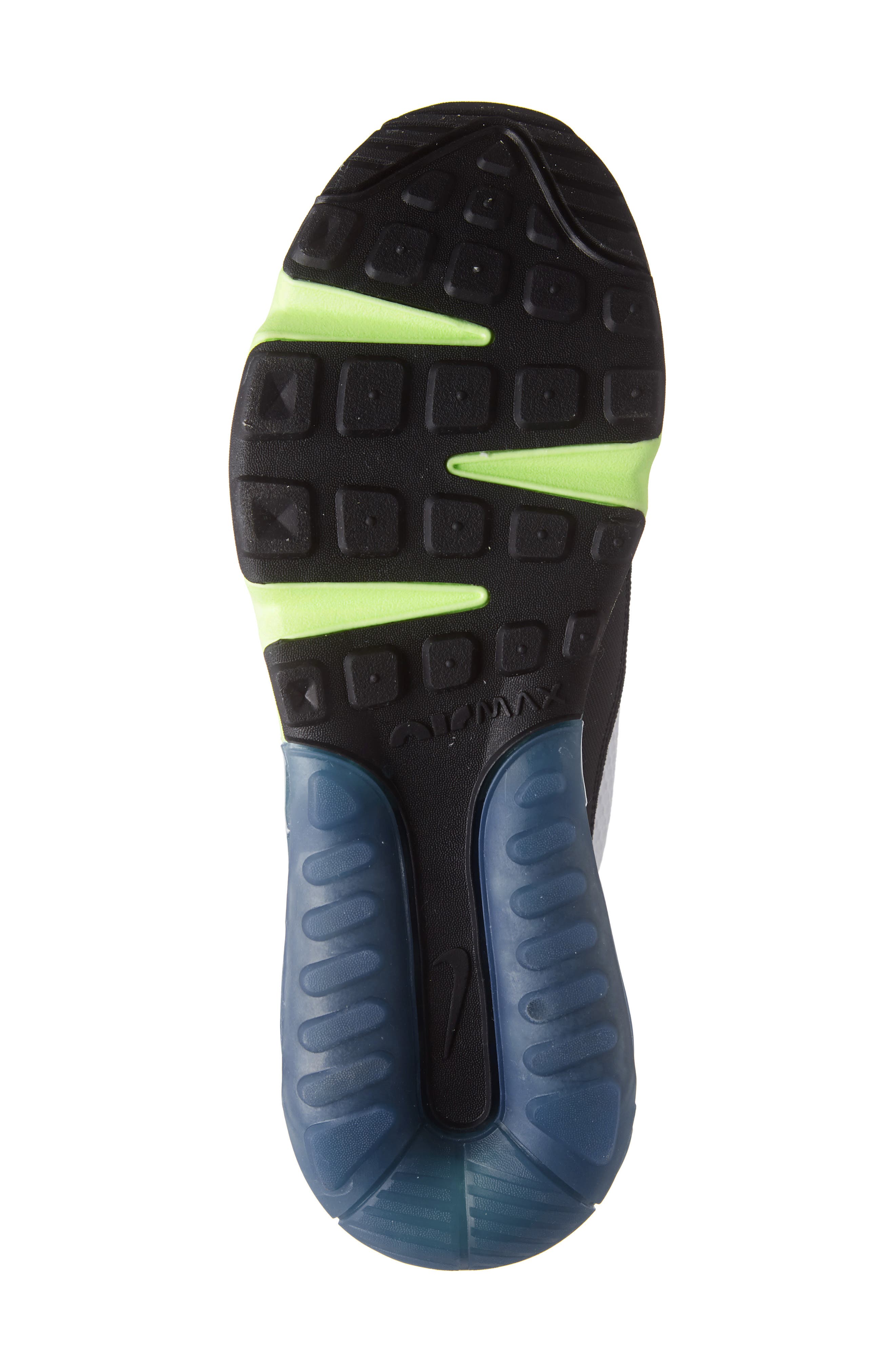 Kids' Air Max 2090 Sneaker, Alternate, color, WHITE/ BLACK-VOLT-BLUE FORCE
