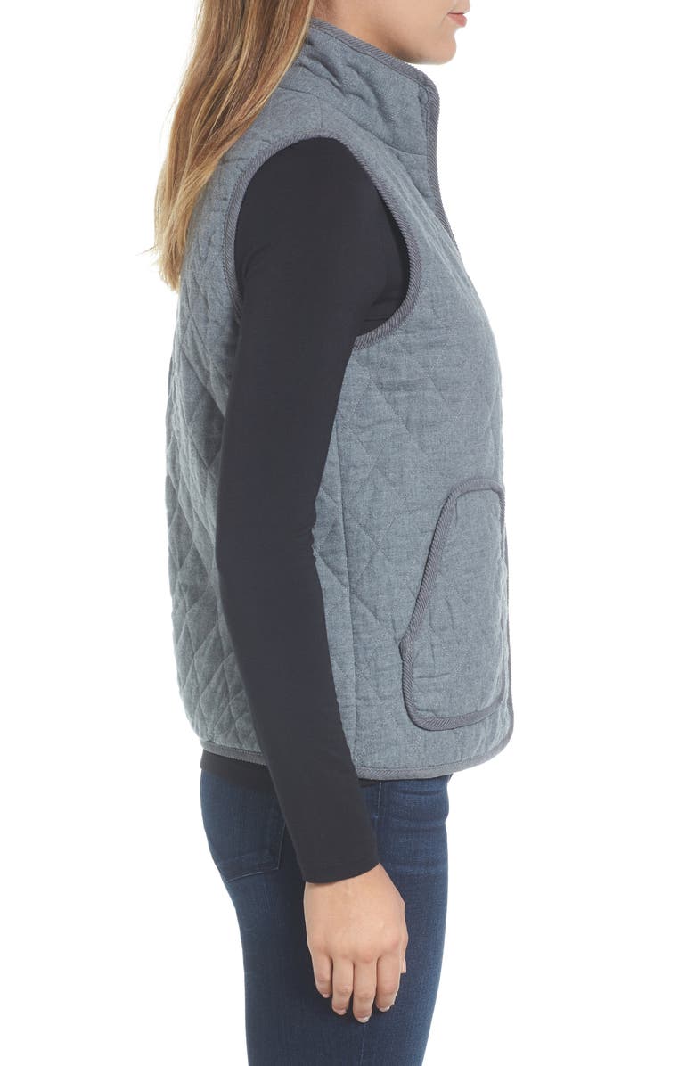 Caslon<sup>®</sup> Quilted Vest, Alternate, color,