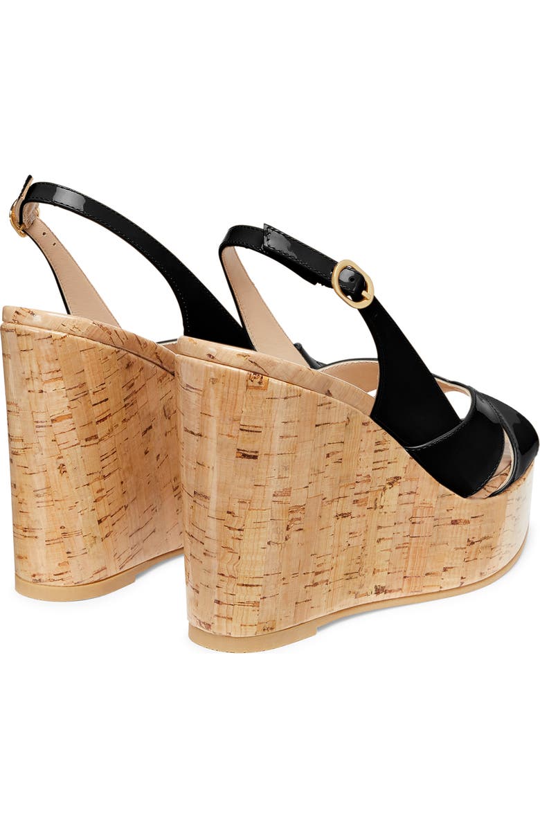 Stuart Weitzman Carmen Wedge Sandal, Alternate, color,