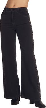 Bella Dahl Anya Studded Bootcut Jeans