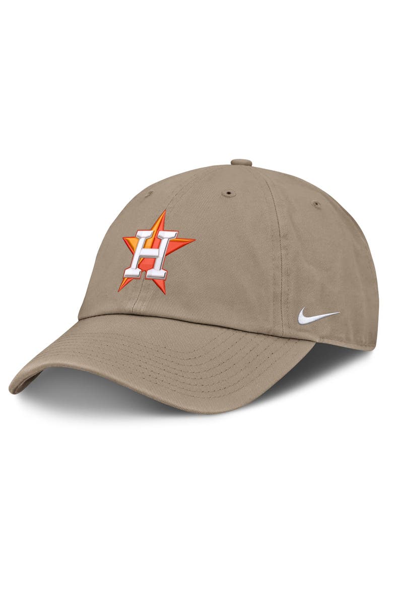 Men's Nike Khaki Houston Astros Celebrating America's 250th Club Adjustable Hat, Alternate, color, Khaki