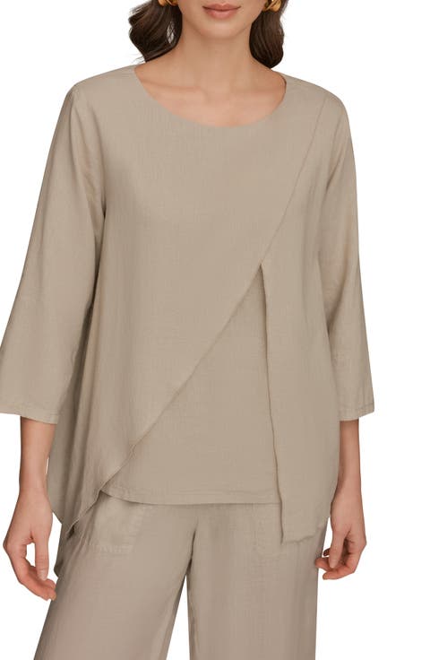 Overlap Wrap Front Top