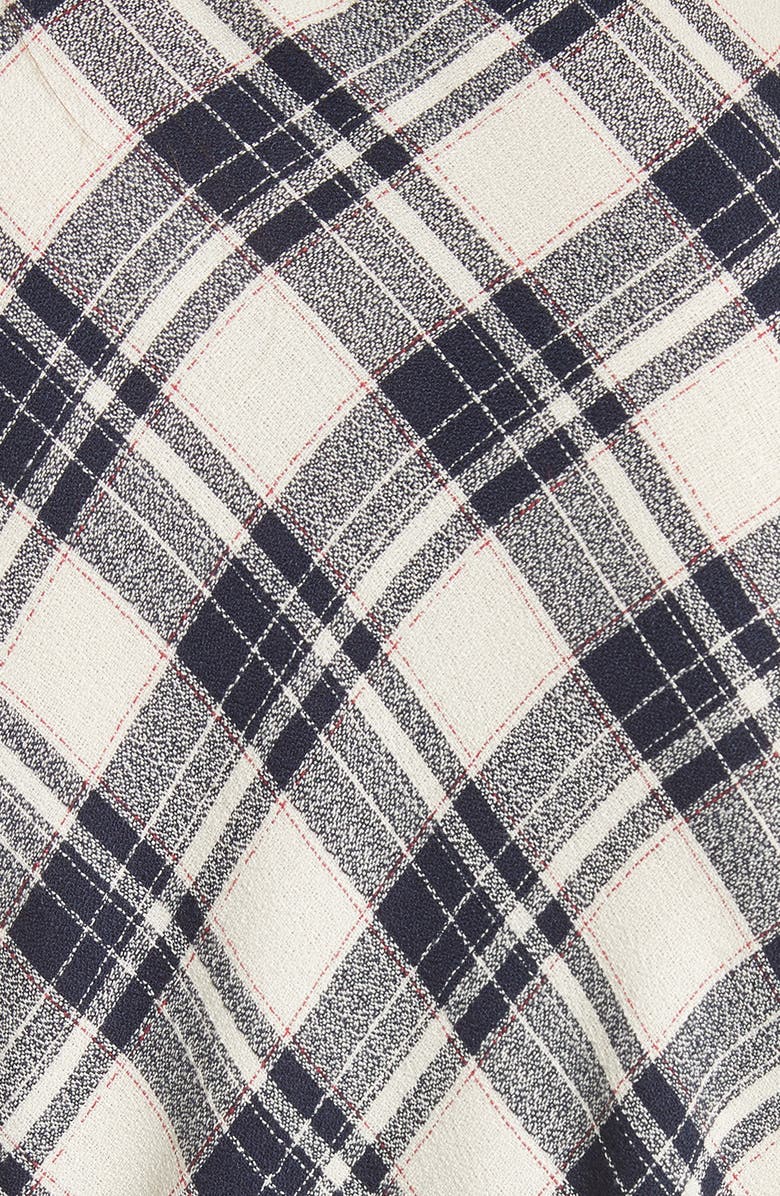 Veronica Beard Rowe Asymmetrical Button Dress, Alternate, color, 