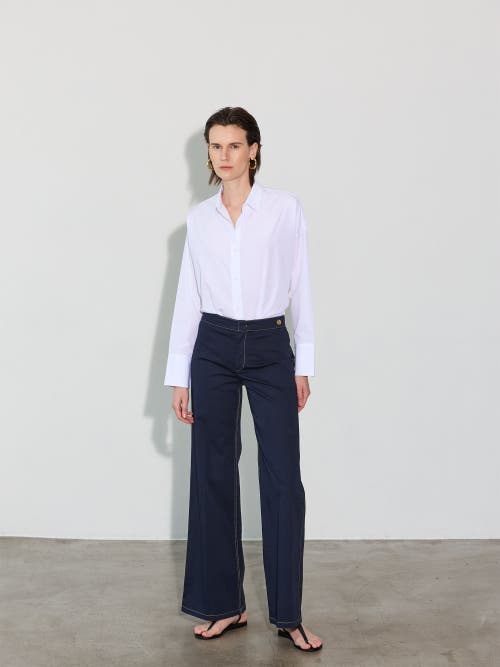Callas Milano Jane Flareleg Trouser In Blue