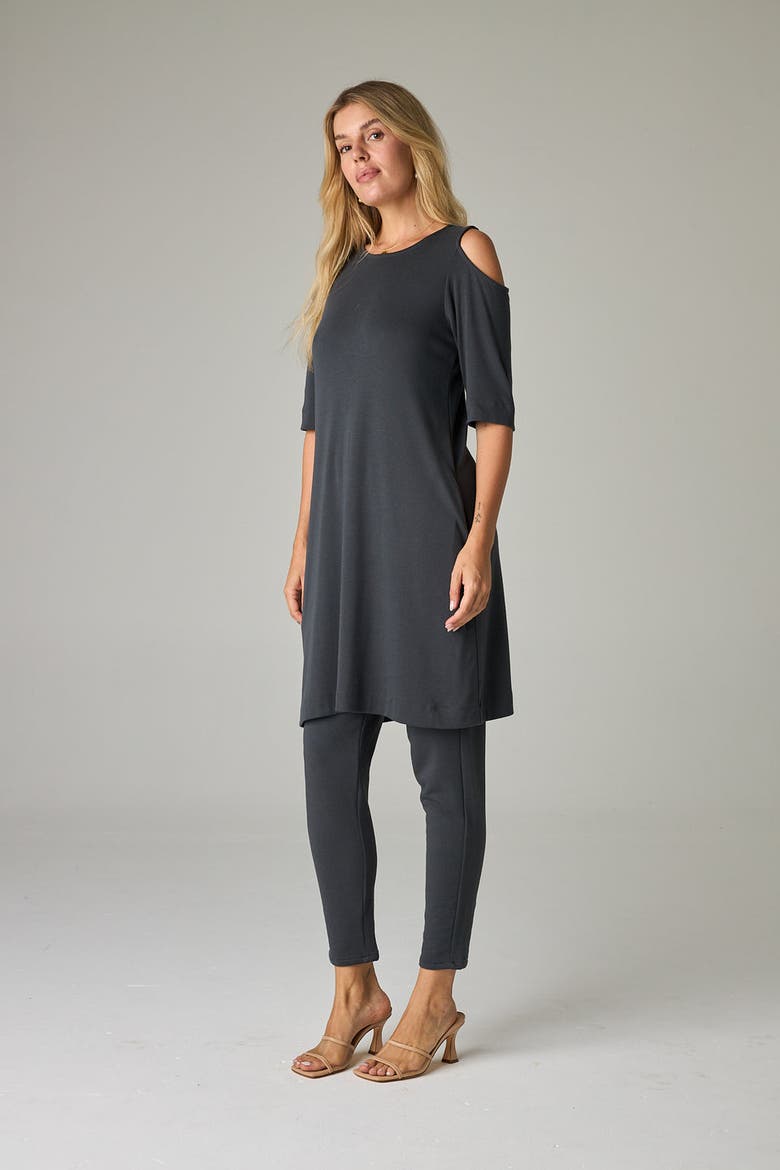Serengeti Eco-Luxe Fleece Slim Pant - Cloud-Soft Comfort, Alternate, color, Slate