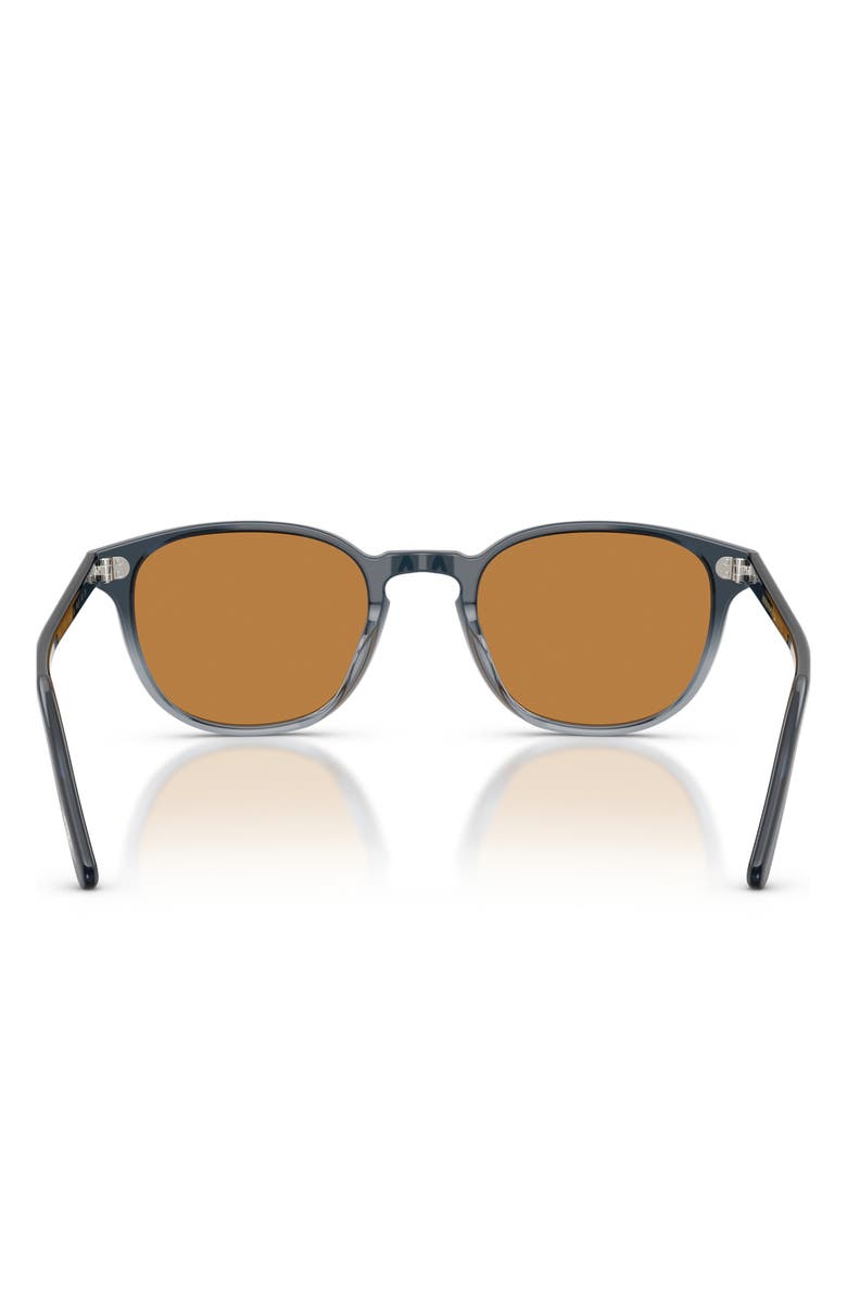 Oliver Peoples 49mm Fairmont Phantos Sunglasses, Alternate, color, Twilight Gradient / Cognac
