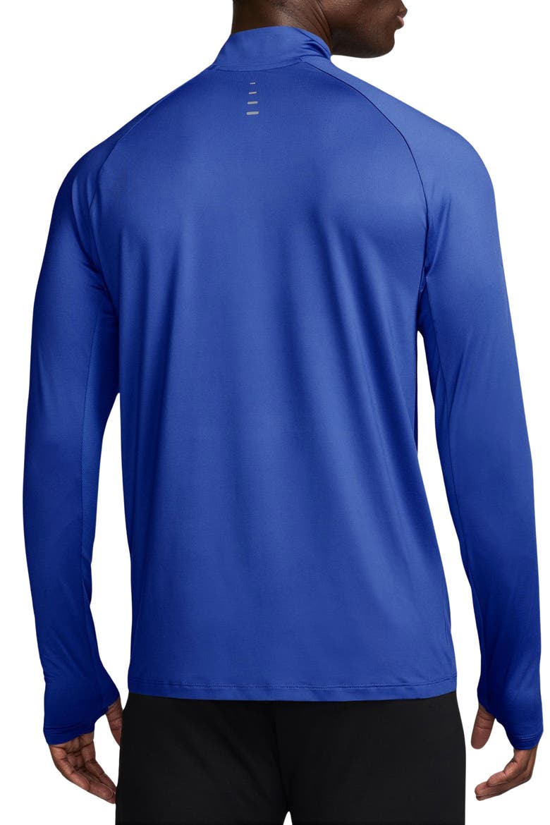 Dri-FIT Stride Half Zip Running Top, Alternate, color, HYPER ROYAL