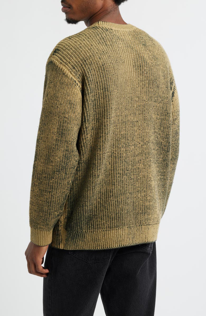 Obey Spray Effect Sweater, Alternate, color, Kambaba
