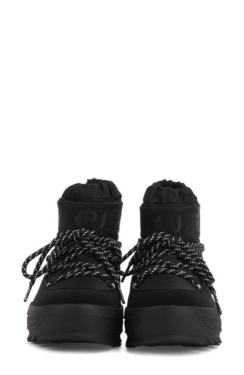 Pajar Galaxy Mini Waterproof Platform Ankle Bootie In Black