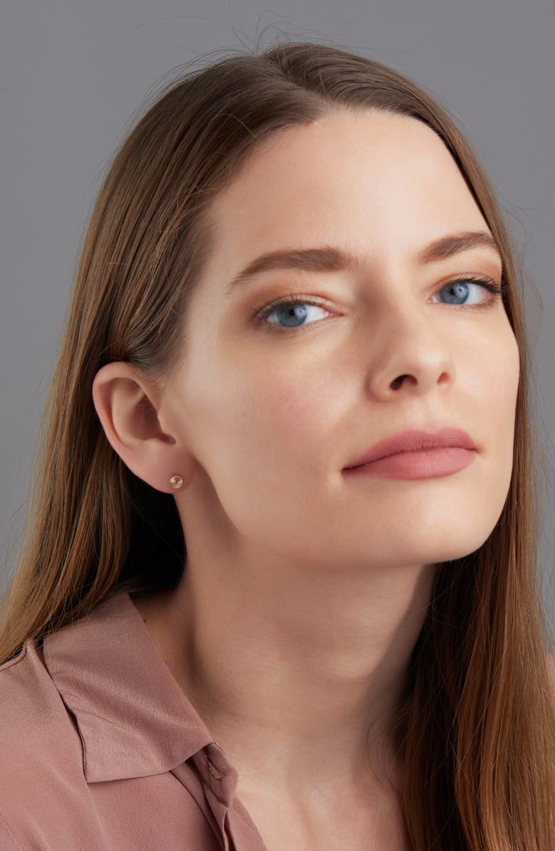 Bony Levy 14K Gold Starburst Stud Earrings, Alternate, color, 14K Yellow Gold