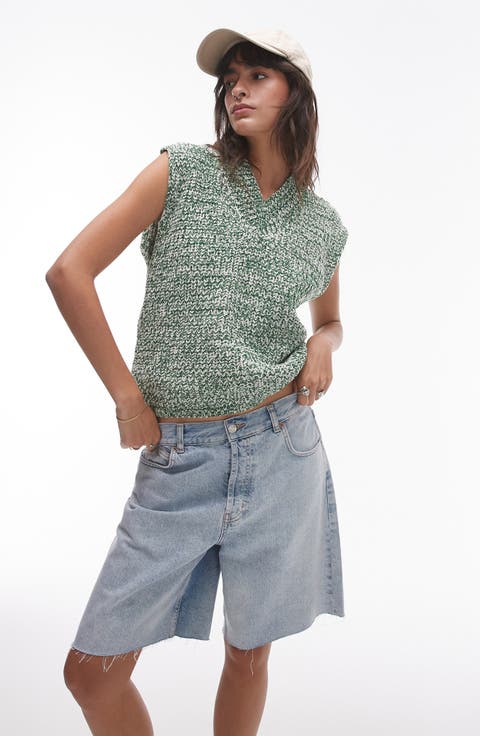 Chenille Sweater Vest