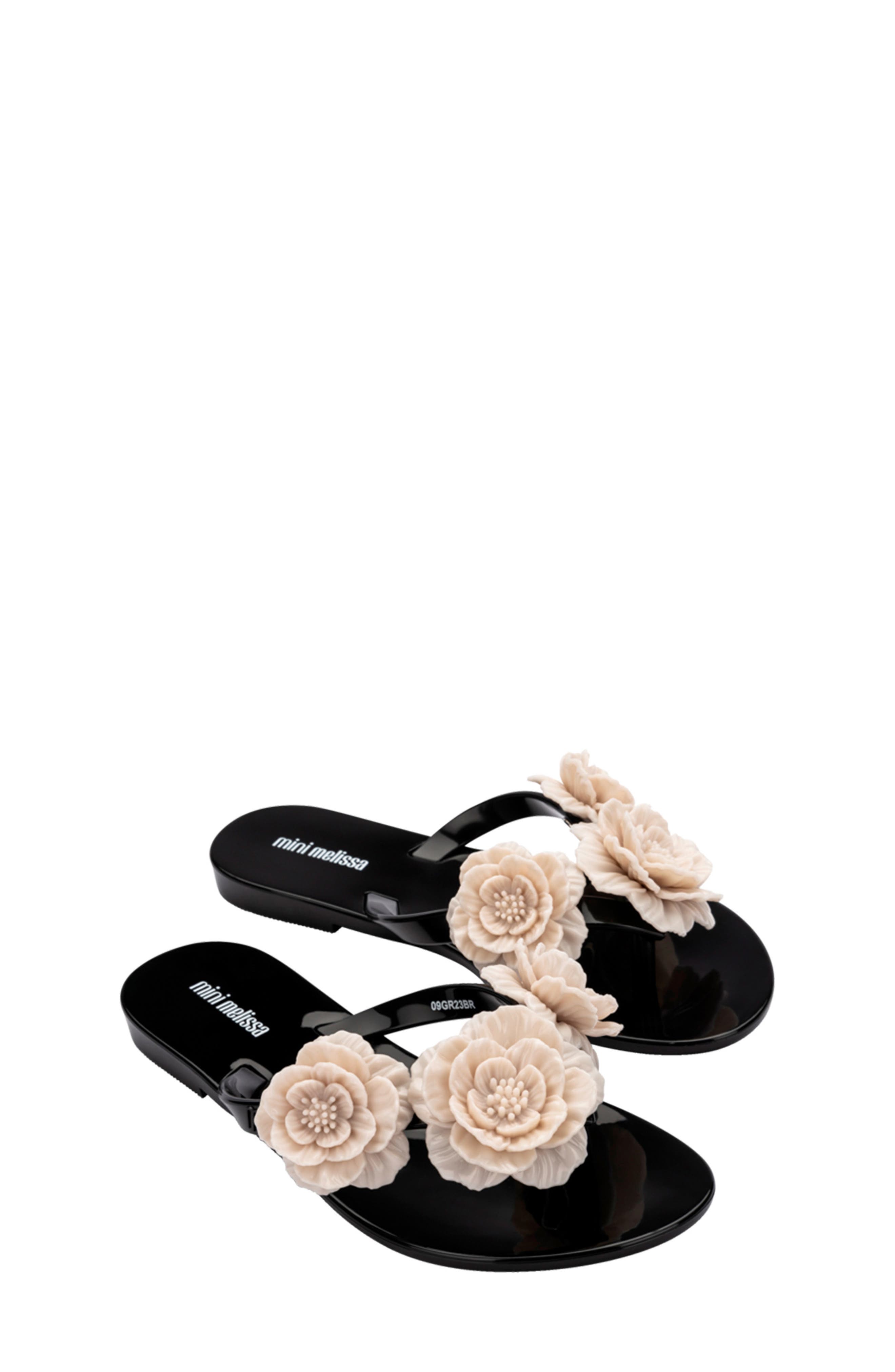 Mini Melissa Kids' Mini Harmonic Springtime Flip Flop