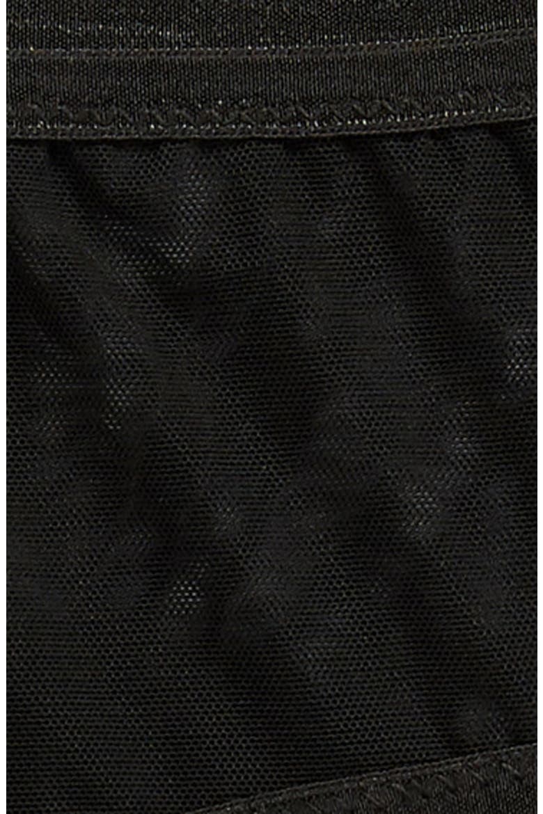 Genderfluid Bandage Briefs, Alternate, color, BLACK MESH