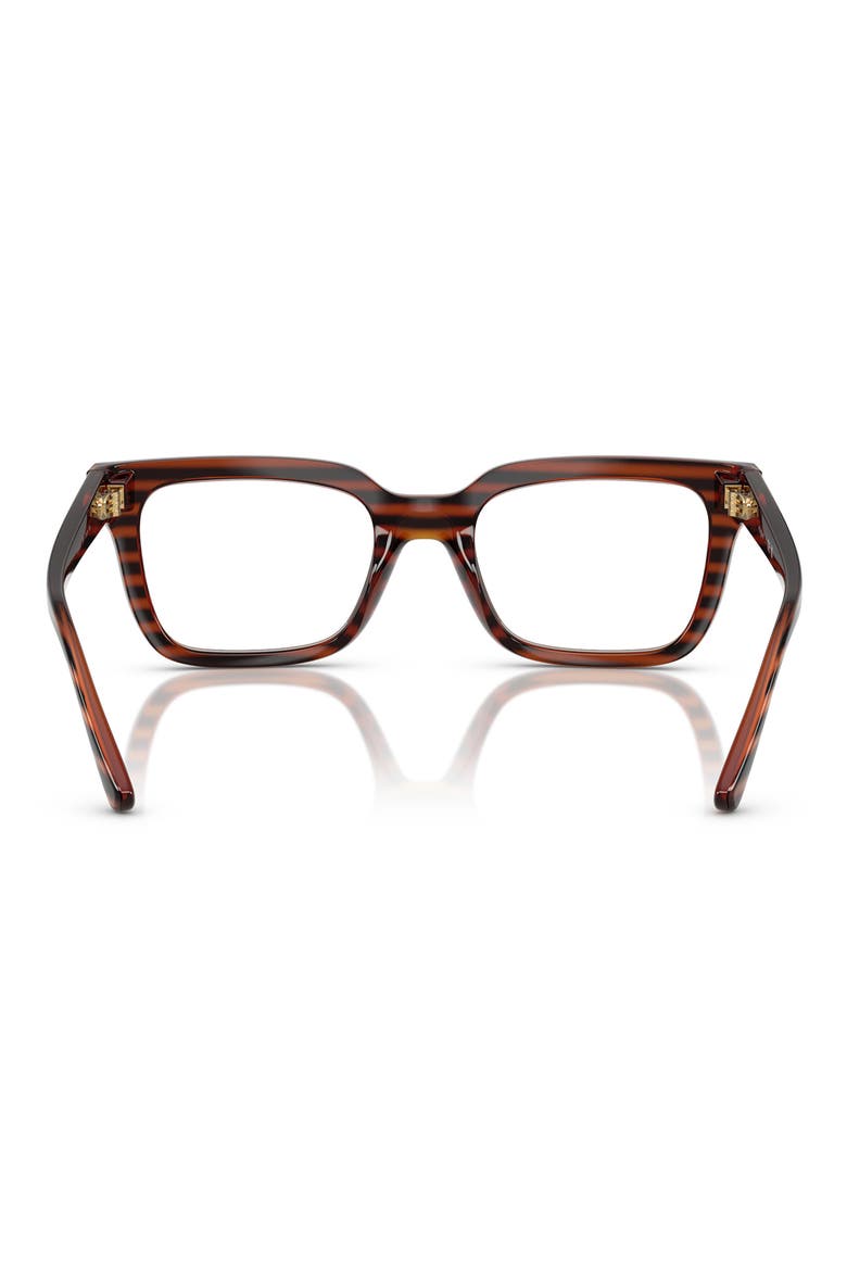 52mm Pillow Optical Glasses, Alternate, color, BROWN HAVANA