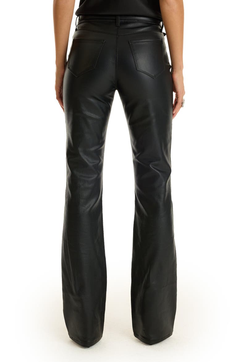 Aria Coated Flare Jean, Alternate, color, Black