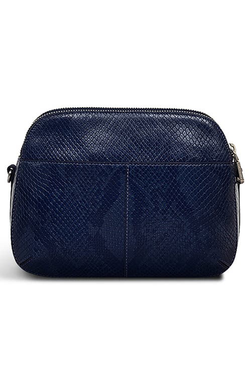Radley Duke's Place Snakeskin Embossed Crossbody Bag In Purple