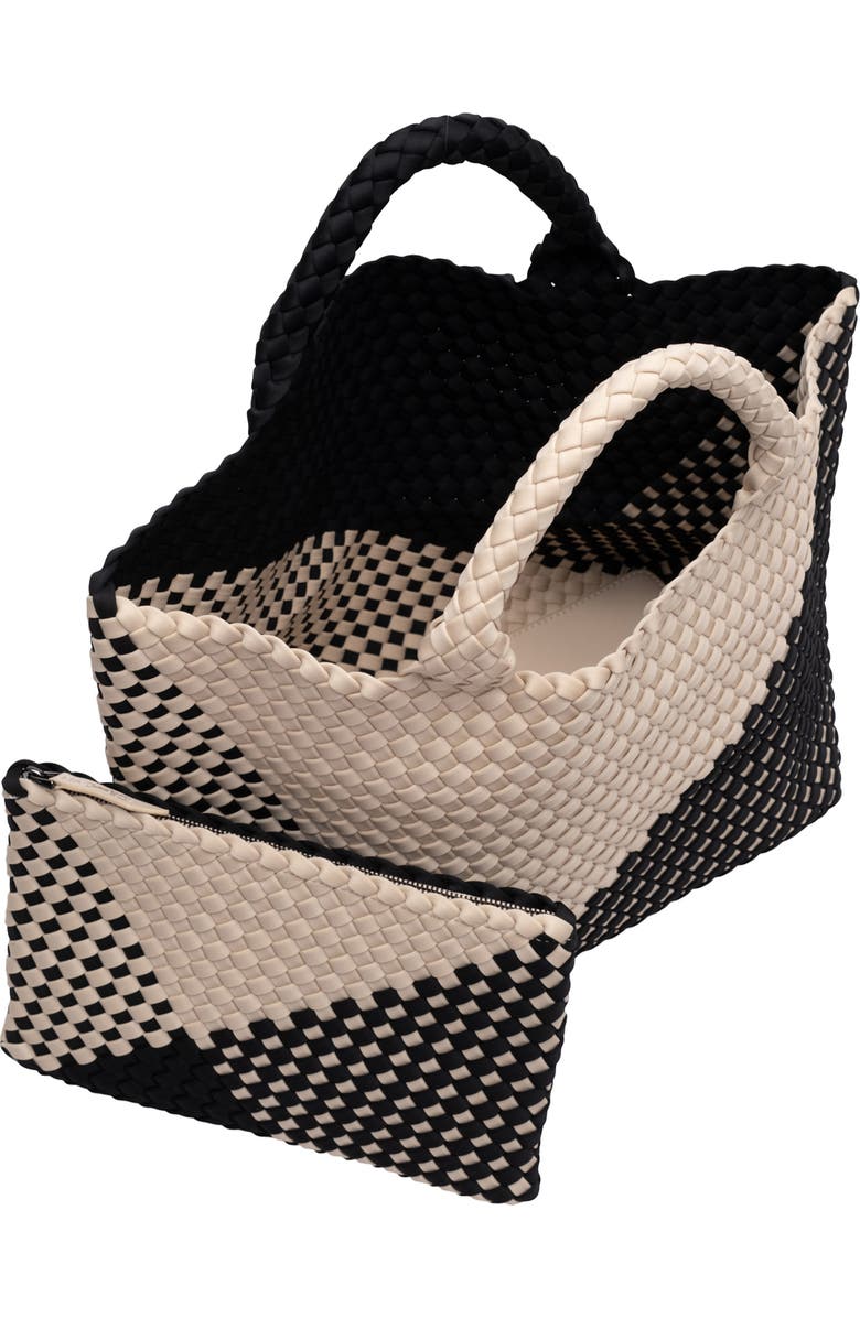 NAGHEDI Medium St. Barths Graphic Geo Tote, Alternate, color,