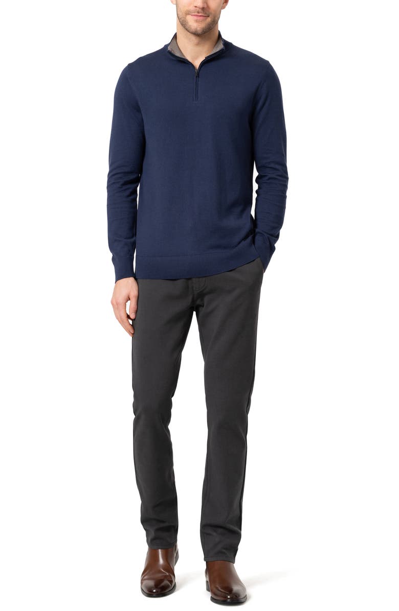 34 Heritage Verona Slim Fit Chinos, Alternate, color, Dark Grey High-Flyer