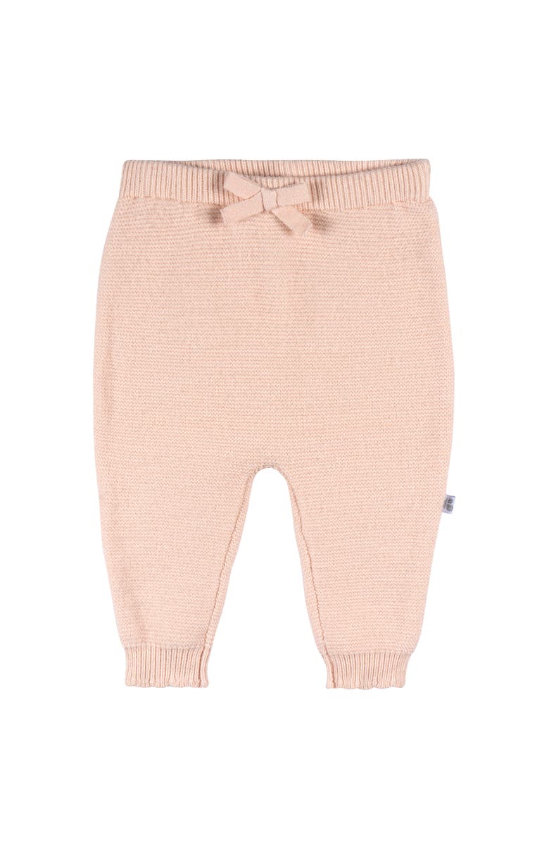 Just Born Pink Scalloped Sweater Knit 2-Piece Set, Alternate, color, Pink