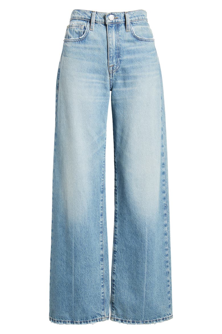 Le Jane Wide Leg Jeans, Alternate, color, VARSITY BLUES