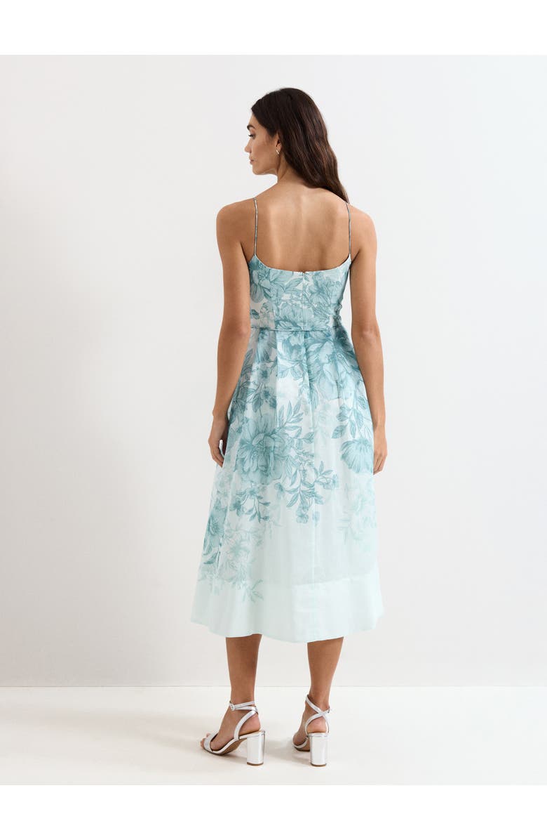 Phase Eight Velicia Floral Dress, Alternate, color, Pale Blue