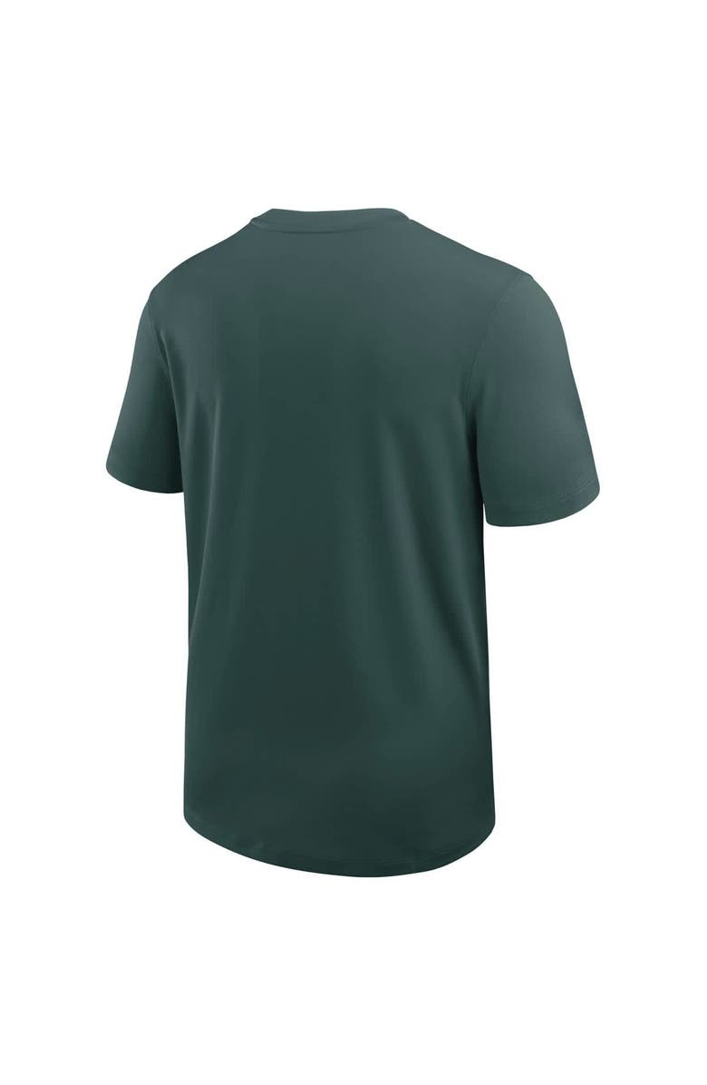 Nike Men's Nike Green Michigan State Spartans 2025 Sideline UV Performance Coach T-Shirt, Alternate, color, Green