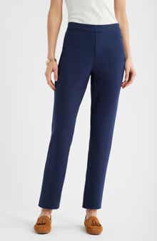 Caslon® Pull-On Stretch Ponte Skinny Ankle Pants