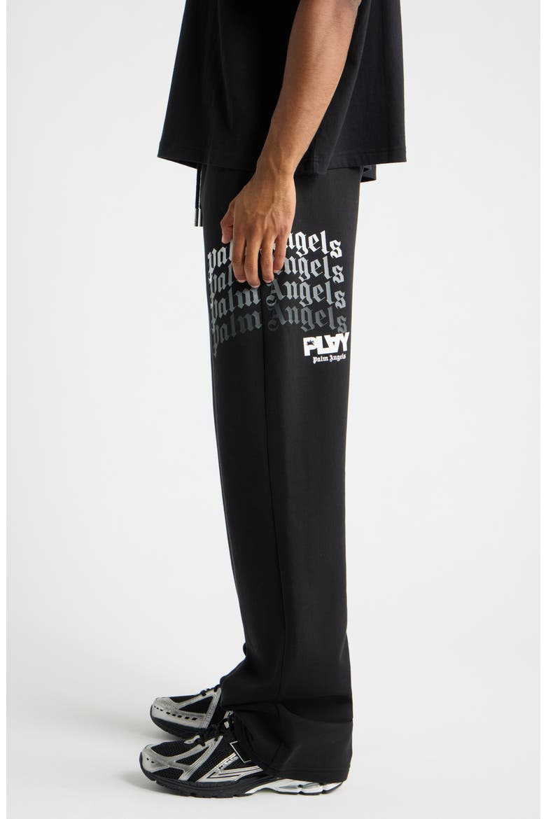 Logo Print Sweatpants, Alternate, color, BLACK BEAUTY