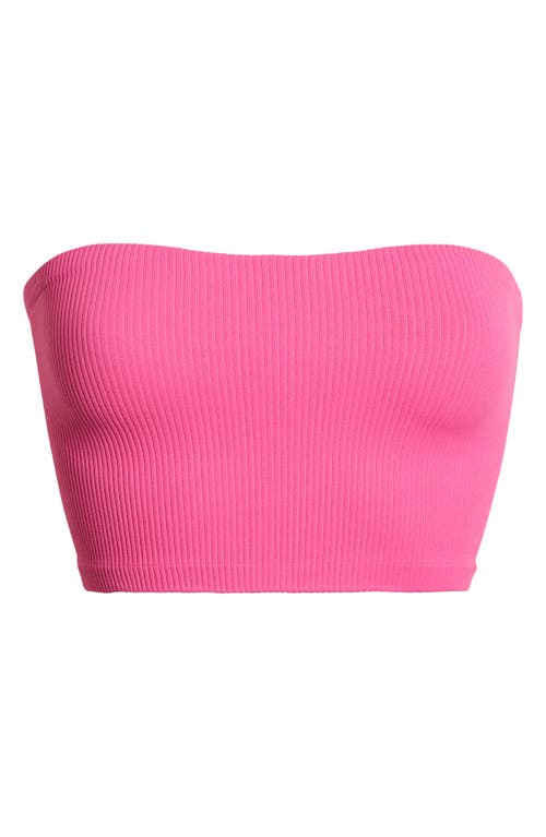 Free People Amelia Bandeau Bra In Pink