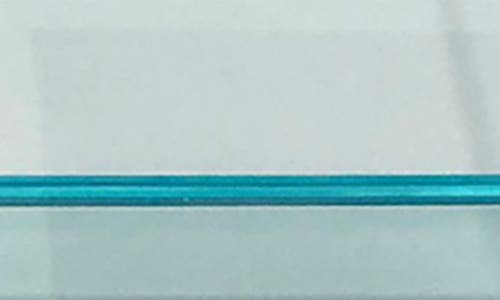 R16 Home Square Lucite Tray In Blue