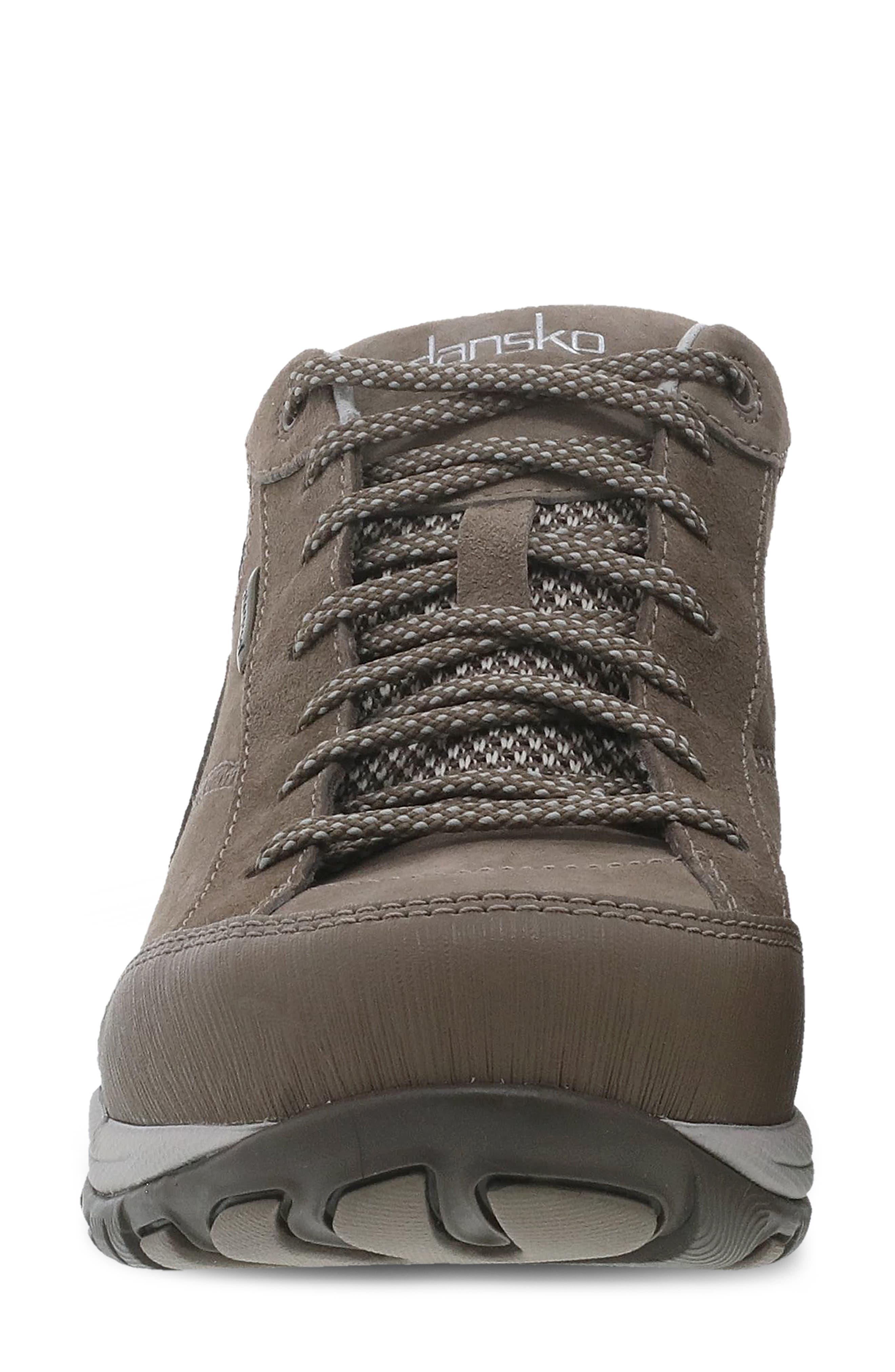 'Paisley' Waterproof Sneaker, Alternate, color, DARK WALNUT