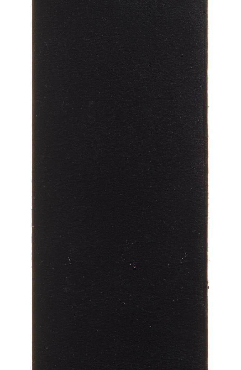 Ada Skinny Leather Wrap Belt, Alternate, color, Black