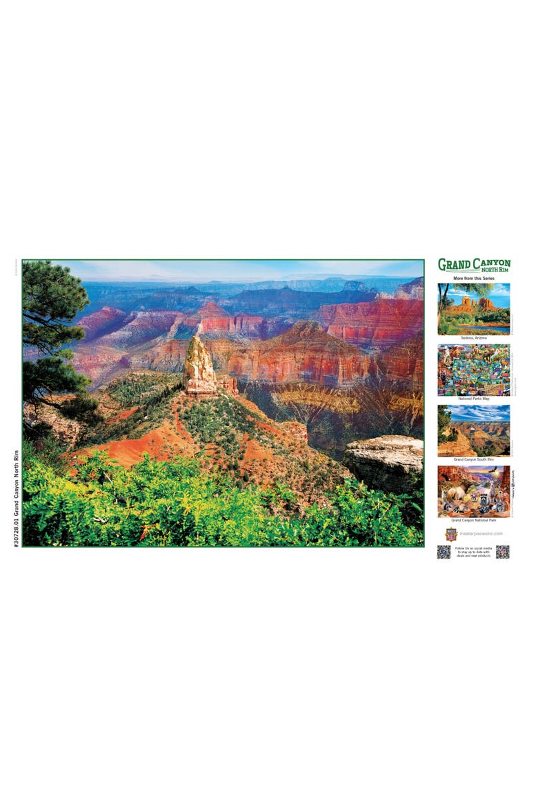 Grand Canyon North Rim 550pc Puzzle, Alternate, color, Multicolor