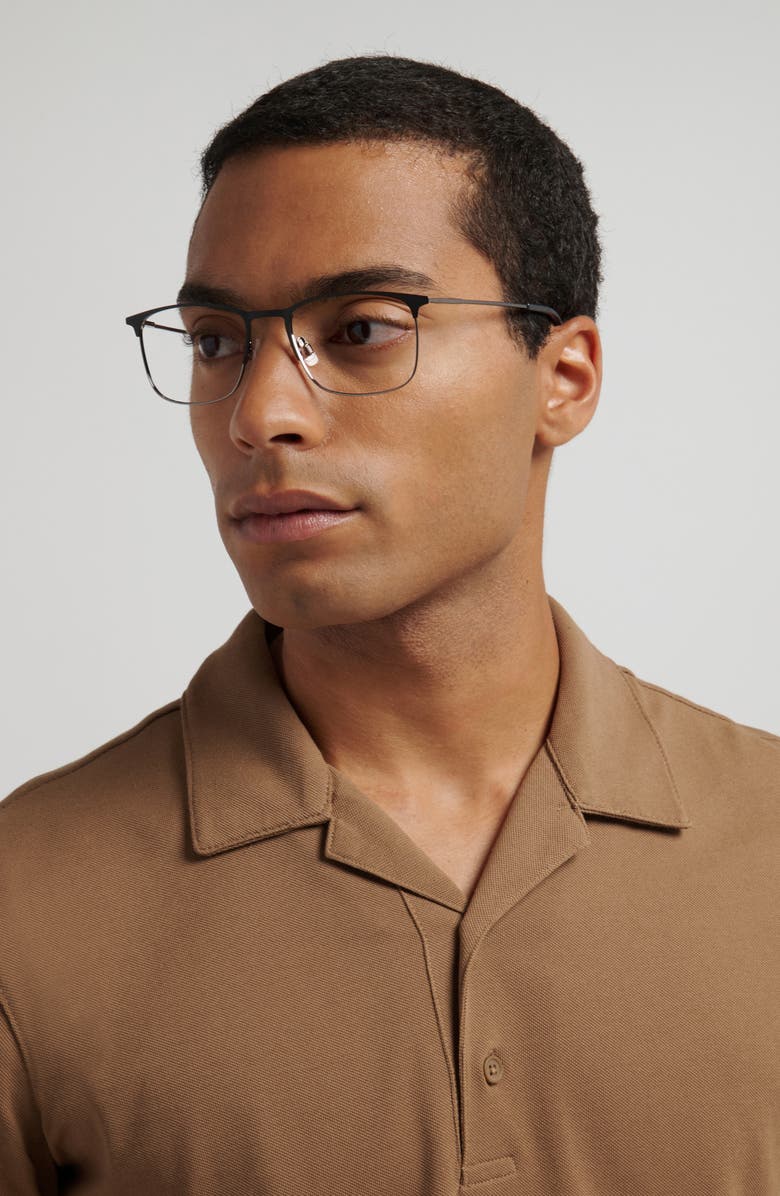 HUGO 54mm Rectangular Optical Glasses, Alternate, color, 