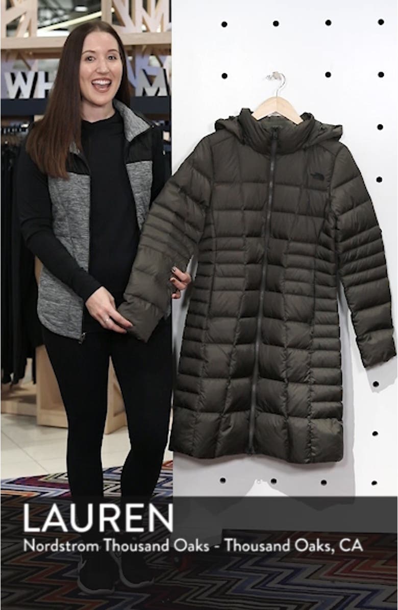 Metropolis III Water Repellent 550 Fill Power Down Hooded Parka, sales video thumbnail