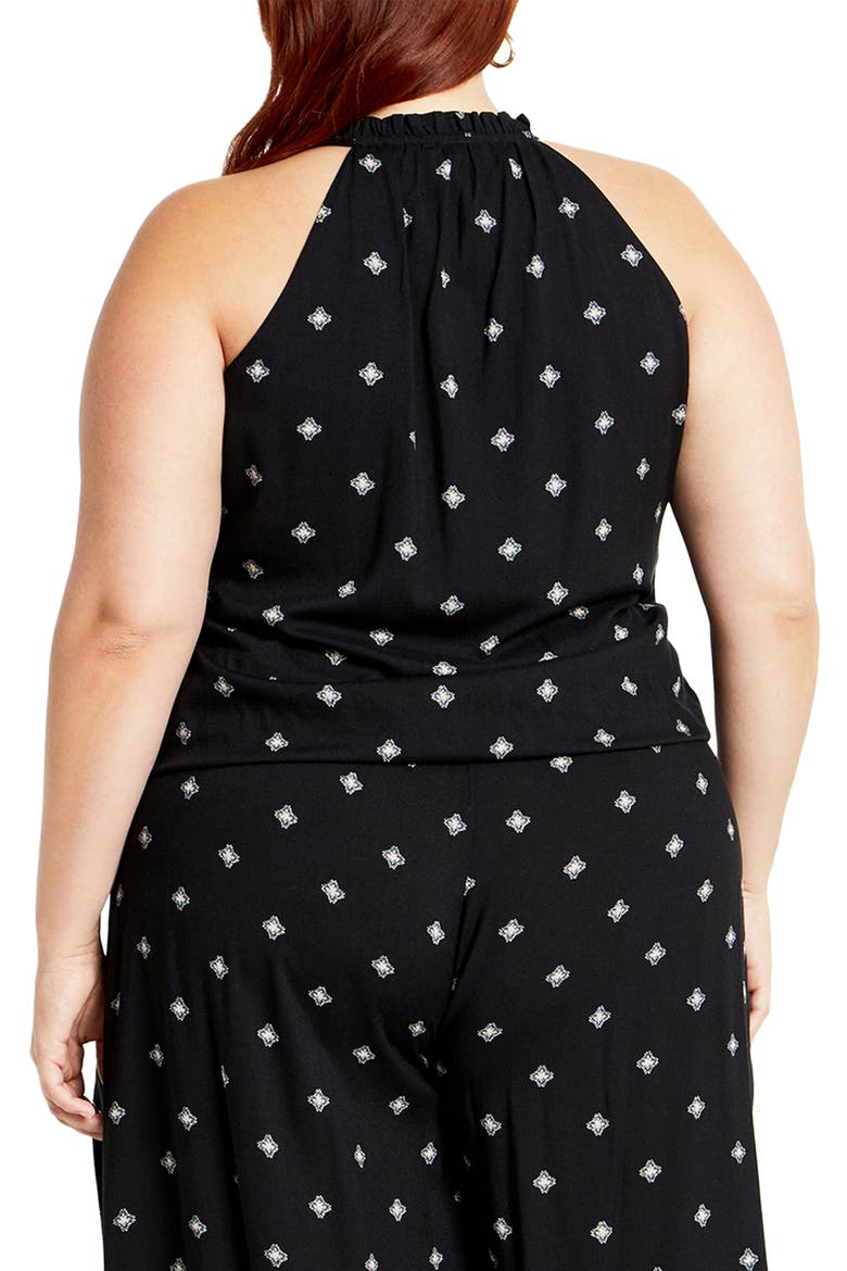Sky Sleeveless Top, Alternate, color, BLACK WILD LOVE