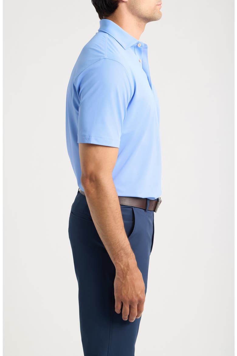 Performance Mesh Golf Polo, Alternate, color, ESTATE BLUE
