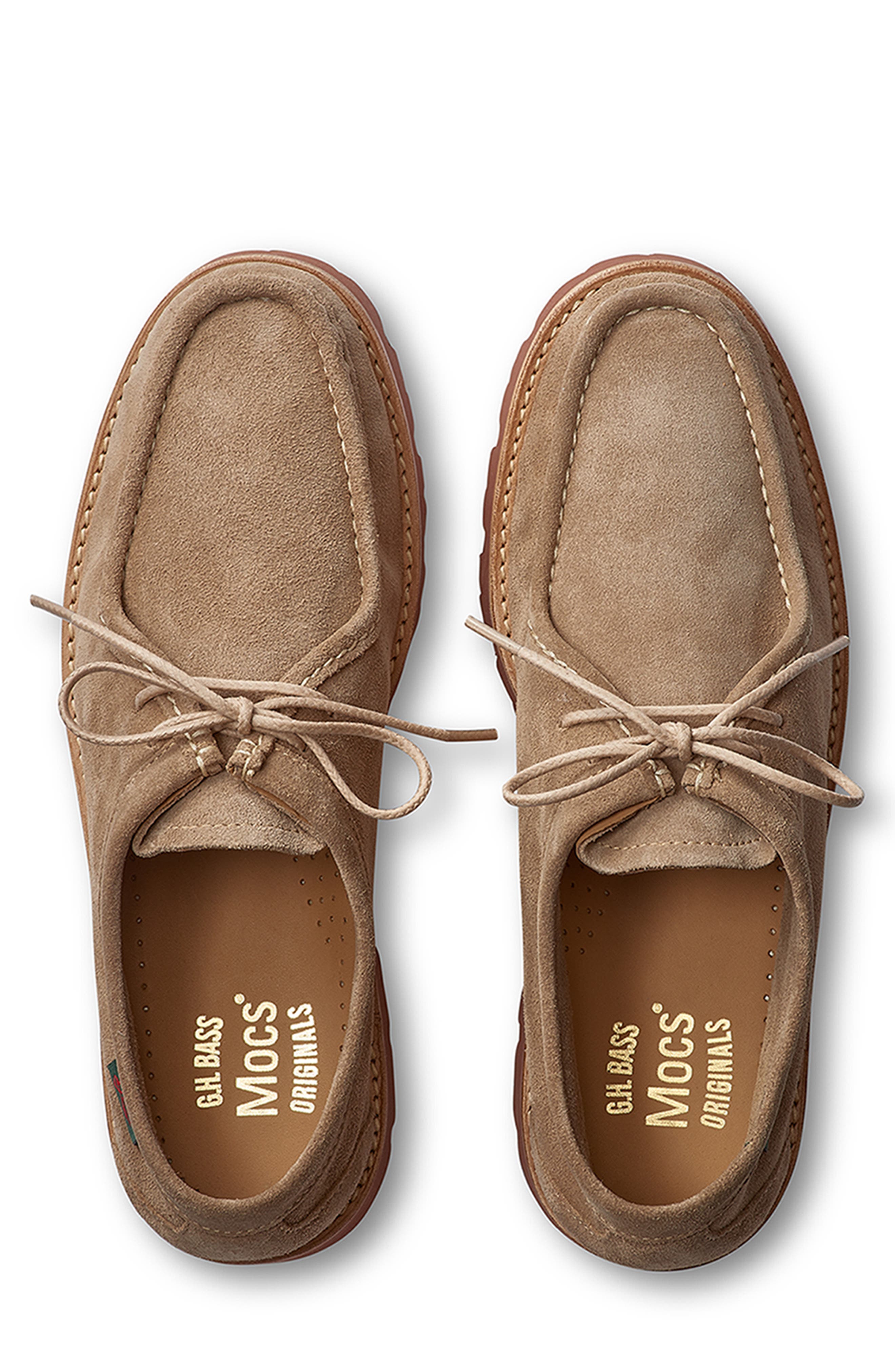 G.H.BASS Wallace Moc Toe Loafer, Alternate, color, 