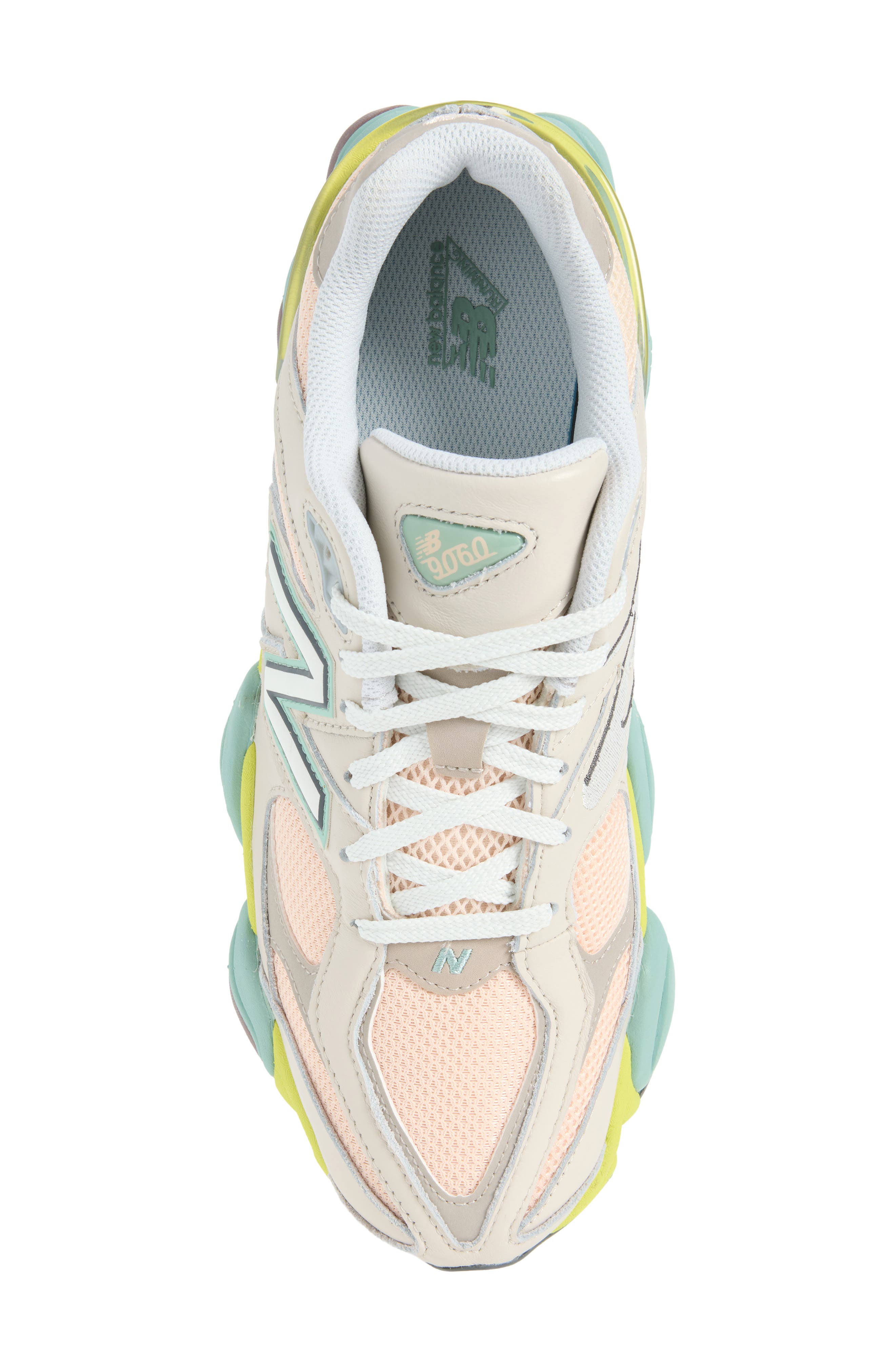 Gender Inclusive 9060 Sneaker, Alternate, color, MOONBEAM/ VINTAGE ROSE