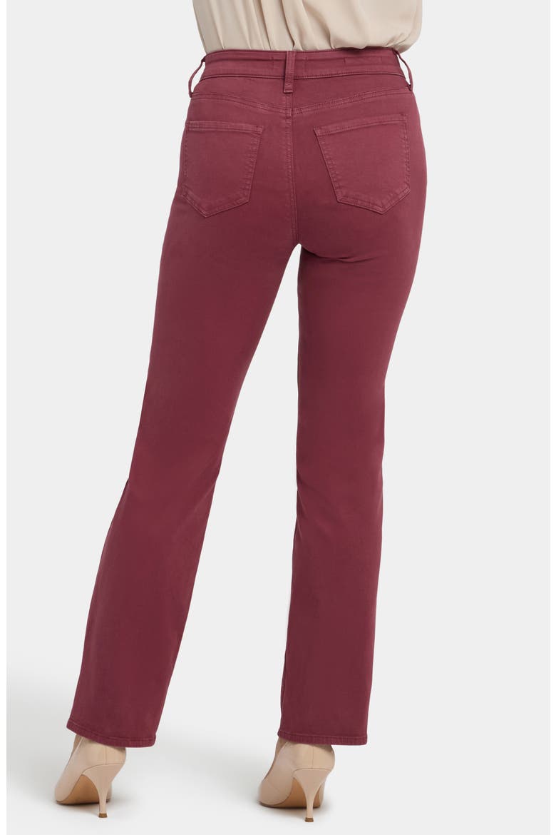 Marilyn High Waist Straight Leg Jeans, Alternate, color, TRUE BURGUNDY